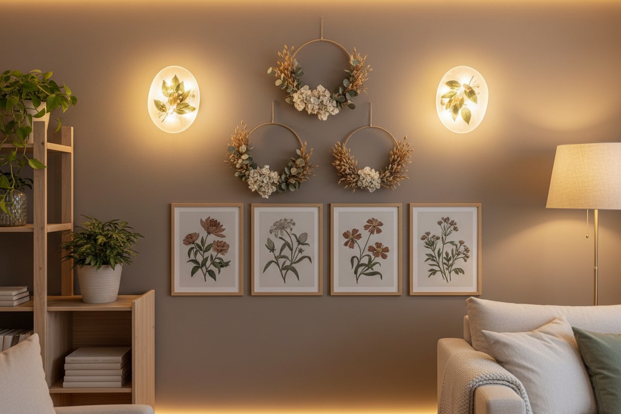 How to Create a Stunning Botanical Wall Display at Home