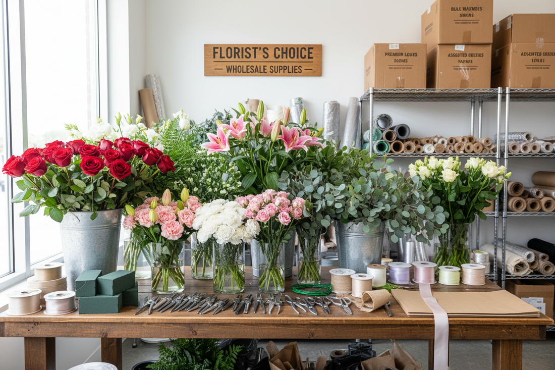 Top Wholesale Flower Supplies in the USA (Best Options for Florists)