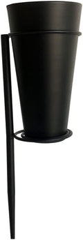 Metal Grave Vase Flower Holder in Base Graveyard Vase Grave Decoration Flower Foam
