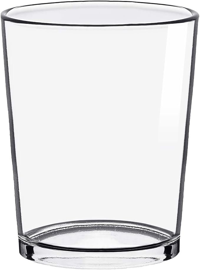 WGV Tea Light Votive Candle Holder 2.2x2.75, Clear Tiny Utility Cylinder Glass Vase, Small Planter Terrarium for Home Accent Decor, 1 Pc