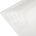 YELARXI Flower Wrapping Paper, Cotton Wrapping Flower Paper, Non-Woven Waterproof Floral Bouquet Wraps - Fitting for (Florist Supplies/Gift) 11.8 x 11.8 Inch & 114 Pack & White