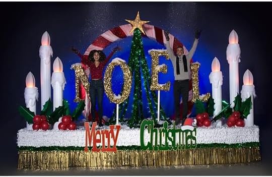 Anderson's Green Metallic Floral Sheeting,15 Ft. Parade Float Decoration for Trailers, Parties, Weddings, Proms, Photo Backdrops & Events – Shiny Fringe Garland for Indoor/Outdoor Use