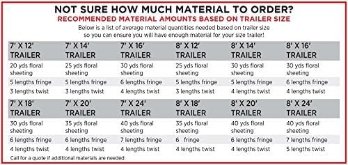 Anderson's Purple Metallic Floral Sheeting, 15 Ft. Parade Float Decoration for Trailers, Parties, Weddings, Proms, Photo Backdrops & Events – Shiny Fringe Garland for Indoor/Outdoor Use