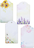 Summer-Ray 48pcs in 4 Designs Adorable Medley Floral Gift Tags for All Occasions