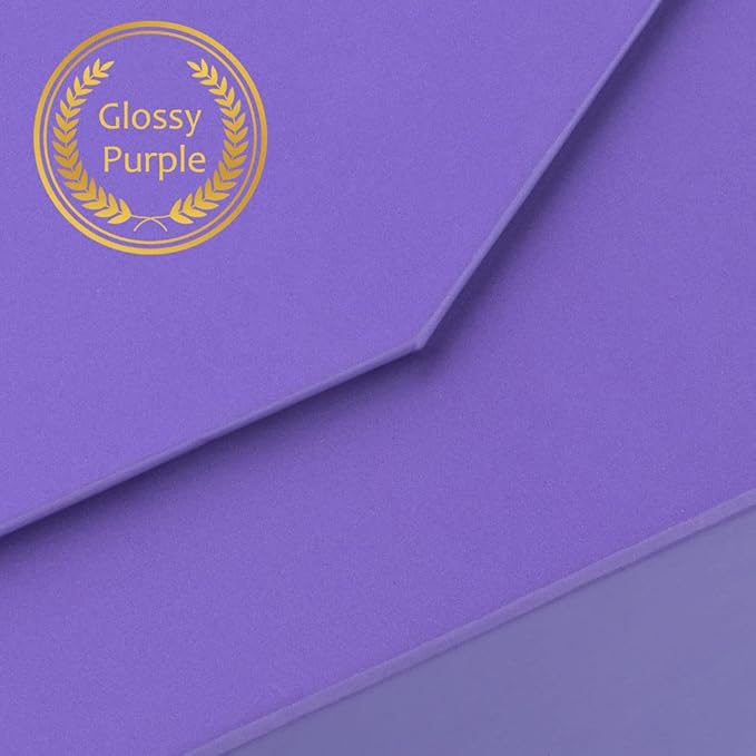 1 Pack Purple Gift Box with Lids Small 12 x 8 x 2.7 Inches Clothes Gift Boxes for Presents Shirt Gift Boxes with Ribbon Magnetic Gift Box Bulk Cute Box for Packaging (Glossy Surface)