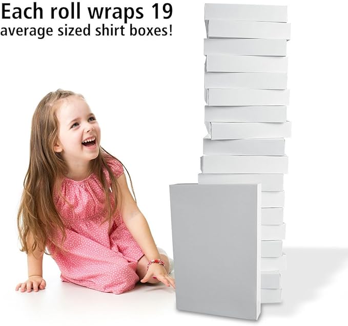 Current It's My Party Jumbo Rolled Gift Wrap - Premium Semi-Gloss 23-Inch x 32-Foot Wrapping Paper Roll, 61 Square Feet Total