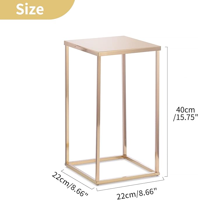 NUPTIO Gold Vases for Centerpieces Wedding - 2 Pcs 15.7 inch Tall Gold Vase Wedding Centerpieces for Tables - Geometric Gold Centerpieces for Table Flower Stand for Table Centerpieces for Weddings