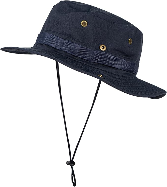 Sun Hats for Men Women Boonie Hat UPF 50+ Bucket Hat Wide Brim UV Protection Fishing Hiking Safari Outdoor Hats