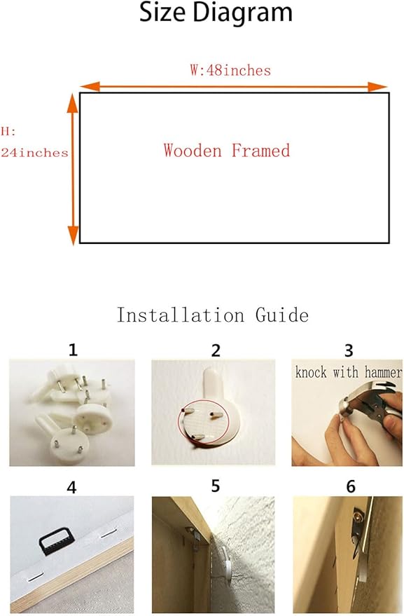Ardemy Landscape Wall Art for Living Room Extra Large Wildflower Pictures Wall Decor Coastal Sunset Floral Canvas Textured Bedroom Flower Paintings Artwork Home Office, 48"x24"