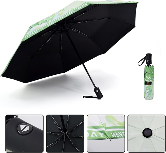SY COMPACT Travel Umbrella Windproof Automatic Umbrellas Small Compact UV Sun Protection Factory Outlet Umbrella