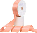 Premium Double Faced Satin Ribbon, 2 Inch X 50 Yards, Peach, Perfect for Gift Wrapping, Crafts, Wedding Decor