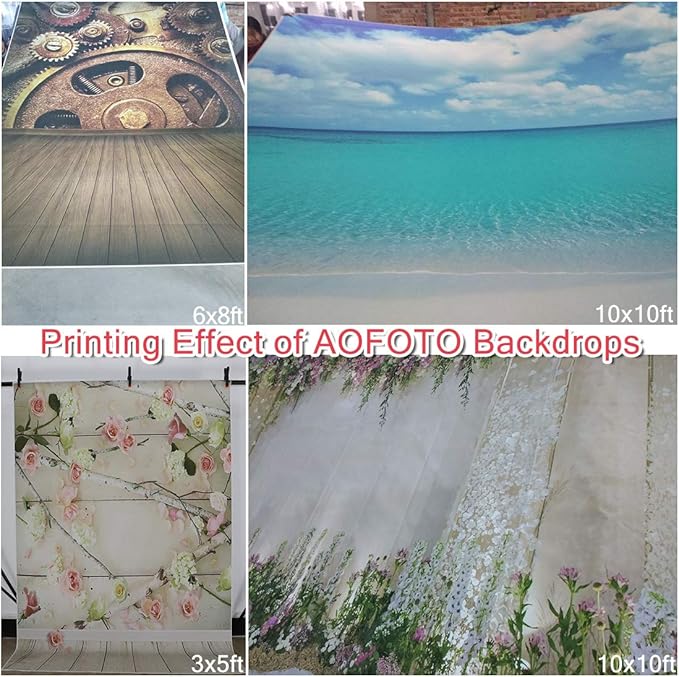 AOFOTO 6x6ft Rose Garden Backdrop Photography Background Romance Red Roses Flowers Park Wall Blurry Grass Floors Kids Toddler Girl Portrait Photo Shoot Studio Props Wedding Ceremony Video Drape Vinyl