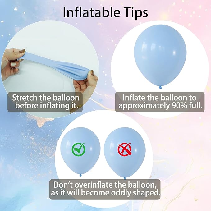 Pastel Balloons Arch Kit with DIY Daisy Flowers 156pcs Macaron Balloons Garland 16FT Balloon Chain and Flower Clips for Birthday Party Wedding Anniversary Engagement Decorations