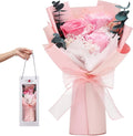 Flower Bouquet Gifts for Her, Flowers for Delivery Prime, Preserved Roses Flower Gifts for Women, Valentines Flowers, Mom Gifts from Daughter Son, Birthday Gifts, Real Roses,Pink Roses