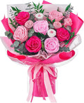 Flowers for Delivery Prime Forever Flowers Preserved Roses Bouquets Purple Flower Birthday Gifts for Women Valentine's Day Mothers Day Graduation