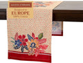 Maison d' Hermine Table Runner 100% Cotton Single Layer Table Runners 72 inches Long for Thanksgiving Christmas Decorations Home Kitchen Dining Party Wedding (Kalahari, 14.5" x 72")