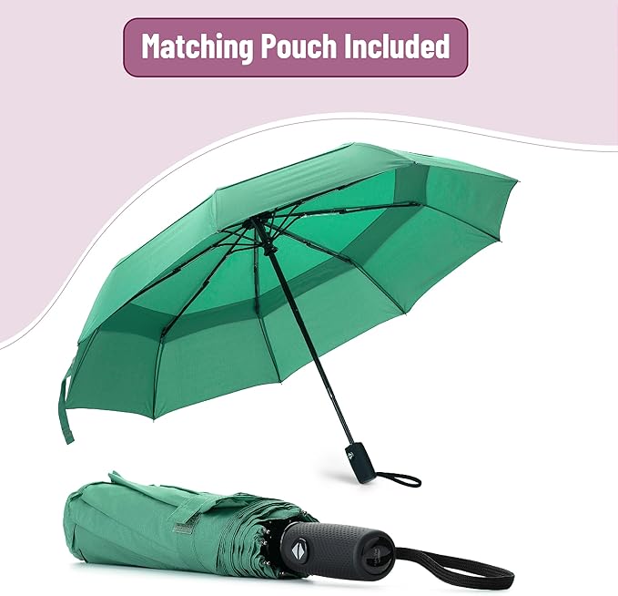 Mr. Pen- Windproof Travel Umbrella, Automatic Umbrellas for Rain, Compact