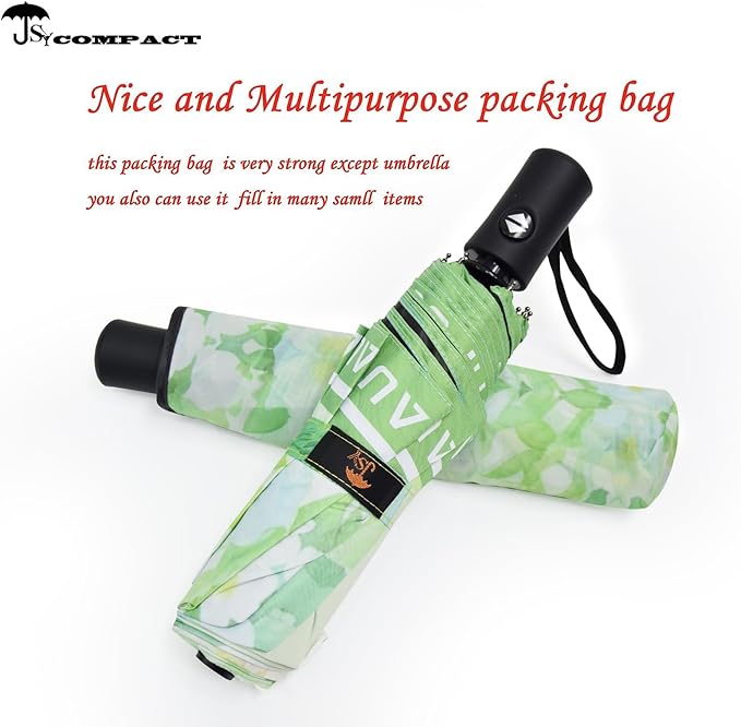 SY COMPACT Travel Umbrella Windproof Automatic Umbrellas Small Compact UV Sun Protection Factory Outlet Umbrella