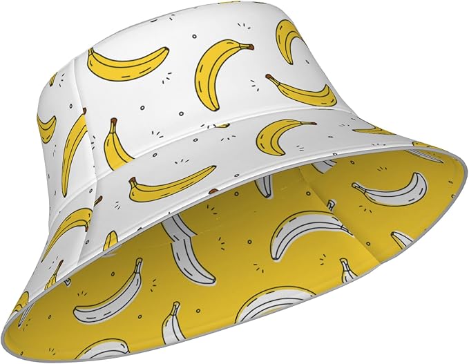 Bucket Hat Double-Side-Wear Reversible Sun Hat Beach Travel Hiking for Women Men