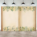 7x5ft Fairy Tale Books Backdrop Once Upon a Time Storybook Photography Background Green Leaves Foliage Old Open Magic Book Romantic Wedding Decorations Birthday Baby Shower Photo Booth Prop