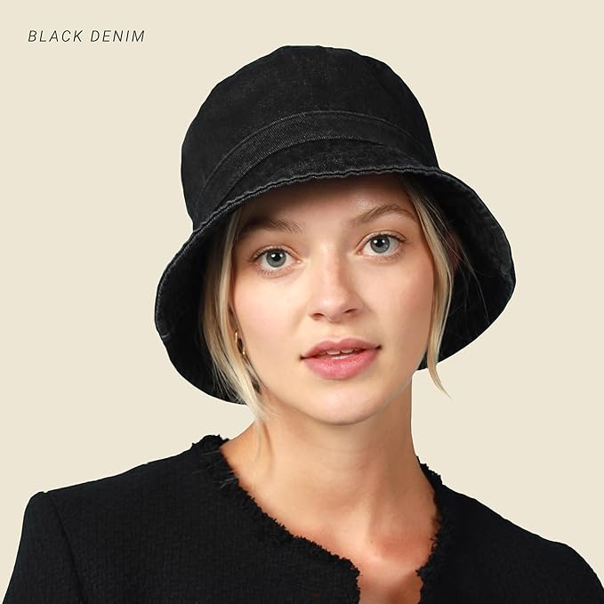 Hot Summer Bucket Hat - Trendy Cotton Sun Hat for Beach, Golf, Fishing - Fun Outdoor Vacation Boonie for Men and Women
