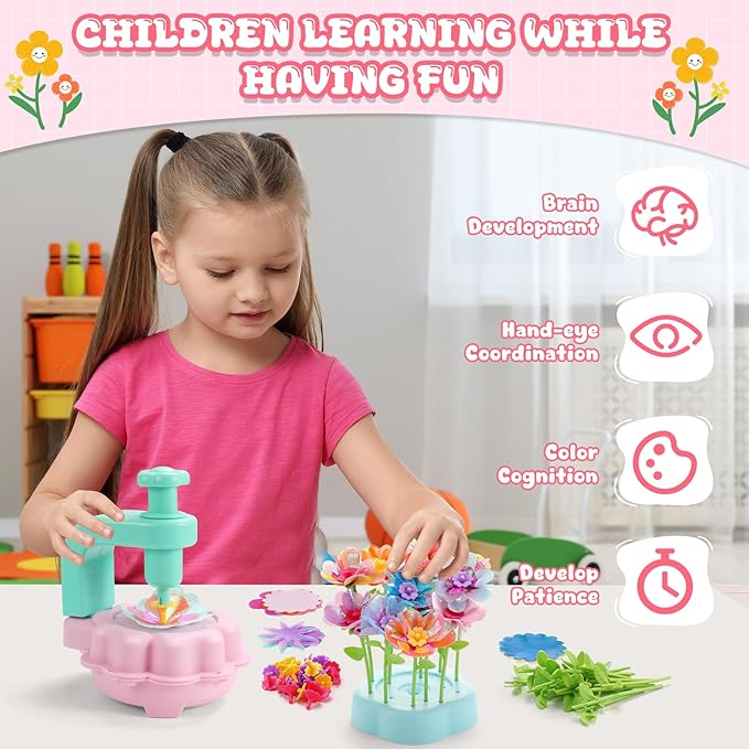 LansinLife DIY Flower Making Arts and Crafts Toys (Accessories Kit)