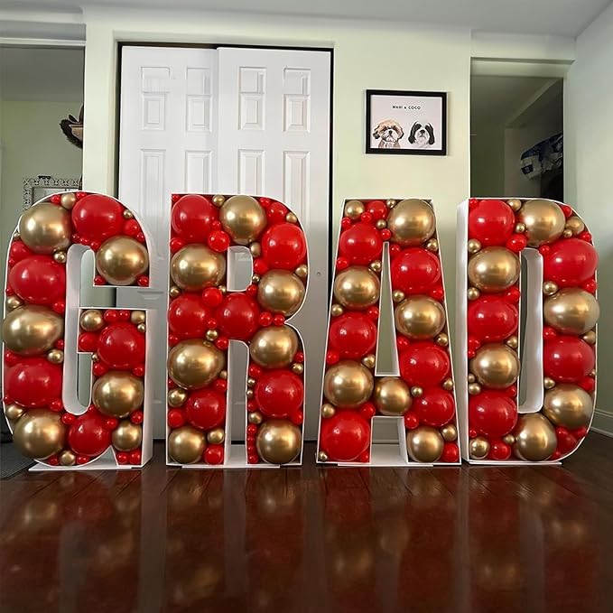 Togvu Red Balloons Different Sizes, 123 Packs Matte Red Balloons, Pack of 18 12 10 5 Inch Premium Red Balloons Garland Arch Kit for Valentine's Day Birthday Wedding Christmas Party Decorations