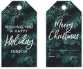 Andaz Press Christmas Holiday Season Classic Gift Tags, Merry Christmas to from and Wishing You A Happy Holiday Season, Christmas Tree Branch Design, for Holiday Events, Parties, and Favors, 60-Pack