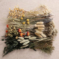 12 Kinds of Dried Flowers for Crafts Bulk DIY Natural Dried Pampas Grass Rose Lavender Babys Breath with Stems Dry Flower Bouquets with Hemp Rope Handmade DIY Ideas Home Decor Floral Arrangement