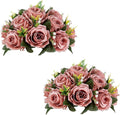 Flower Centerpieces for Wedding Tables: Wedding Table Decorations Dusty Rose Flower Balls Centerpieces for Engagement Cerebration Party Center Pieces 2 Packs