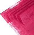 YELARXI Flower Wrapping Paper, Cotton Wrapping Flower Paper, Non-Woven Waterproof Floral Bouquet Wraps - Fitting for (Florist Supplies/Gift) 11.8 x 11.8 Inch & 114 Pack & Dark Pink