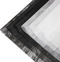YELARXI Flower Wrapping Paper, Cotton Wrapping Flower Paper, Non-Woven Waterproof Floral Bouquet Wraps - Fitting for (Florist Supplies/Gift) 22 x 22 Inch & 40 Pack & White/Black