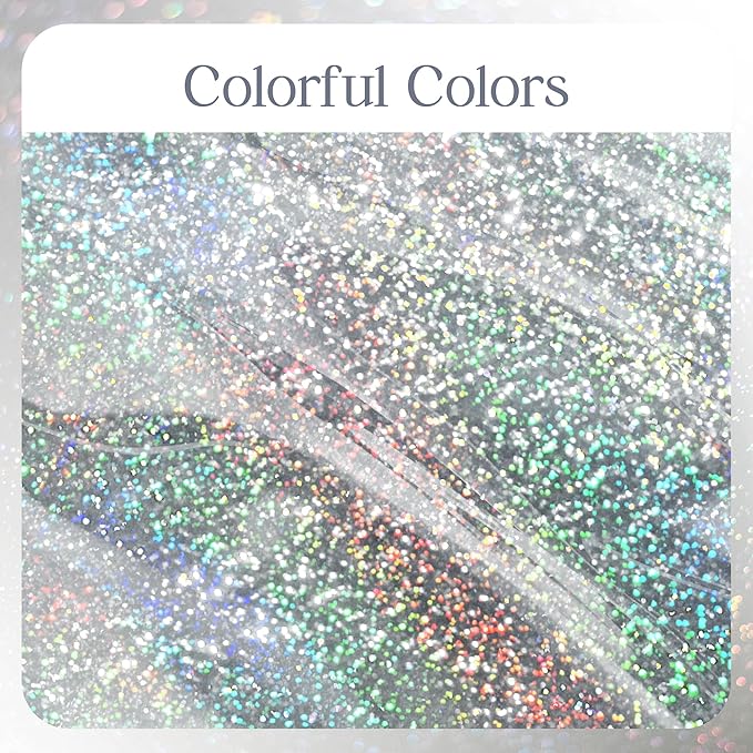 4 pcs Silver Holographic Tablecloths Shiny Disco Laser Table Cloths 40" x 108" Iridescence Plastic White Table Cover for Birthday Party Decoration Wedding Christmas Winter Grad Party Supplies