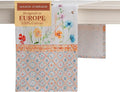 Maison d' Hermine Table Runner 100% Cotton Single Layer Table Runners 108 inches Long Decorative for Home Kitchen Dining Party Wedding Bridal Shower Spring Summer (Summer Whisper , 14.50" x 108")