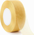 1-1/2 Inch Champagne Gold Sheer Organza Ribbon for Bow Making, Gift Wrapping, Christmas Decoration, 50 Yards/Roll
