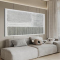 Canvas Wall Art Decor Oversize Canvas Wall Art For Living Room Black and White Wall Art Decor Artwork for Walls Modern Abstract Wall Art Prints Large Art Work For Walls Home Office Wall Decor 39" x 78"