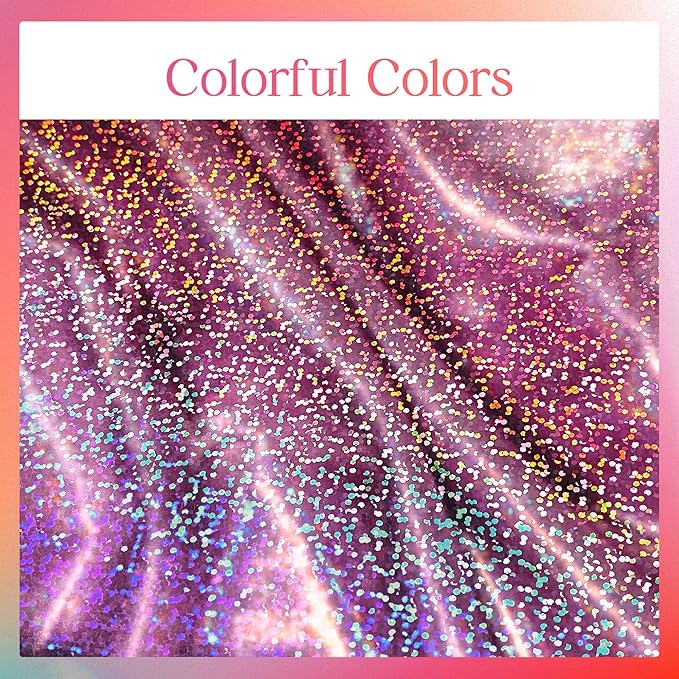 4 Pcs Pink Holographic Plastic Tablecloths Laser Table Covers 40" x 108" Foil Disposable Table Cloths for Themed Birthday Party Wedding Christmas Holiday Party Decorations