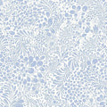 Heroad Peel and Stick Wallpaper Light Blue Floral Contact Paper 17.3''x393'' Boho Wall Paper Modern Removable Self Adhesive Wallpaper for Bedroom Bathroom Kitchen Cabinet Decor Waterproof Vinyl Roll