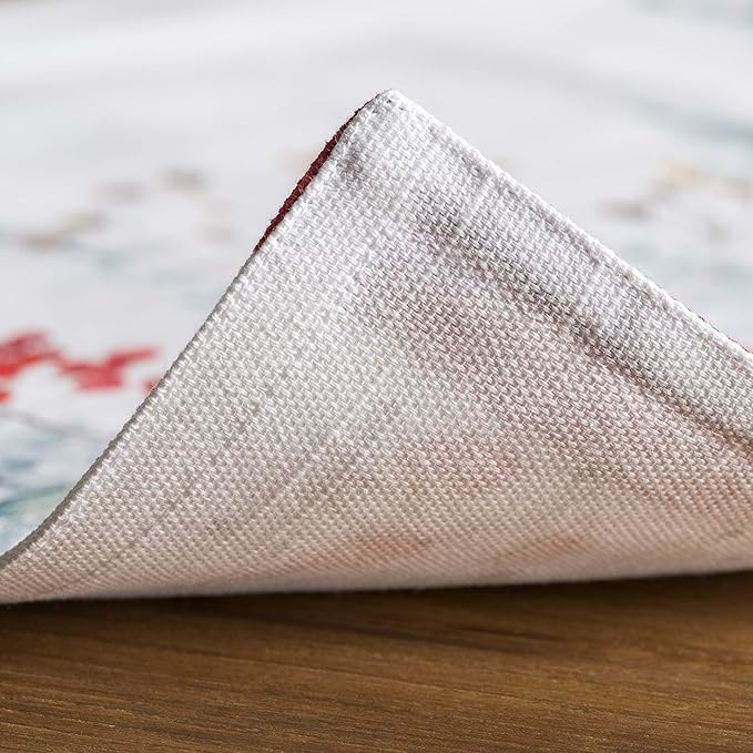 Maison d' Hermine Placemats Set of 4 100% Cotton Washable Cloth Place Mats, Reusable Table Mats for Thanksgiving Christmas Decorations Kitchen Dining Party Wedding Restaurant (Morzine, 13" x 19")