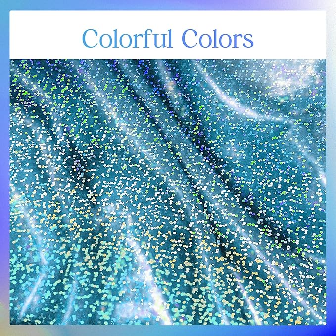 2 pcs Light Blue Holographic Plastic Tablecloths Laser Table Covers 40" x 108" Foil Disposable Table Cloths for Party Birthday Wedding Christmas Holiday Party Decorations