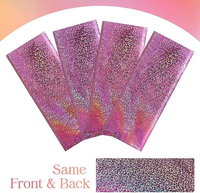 3Pcs Pink Holographic Plastic Tablecloths Laser Table Covers 40" x 108" Foil Disposable Table Cloths for Themed Birthday Party Wedding Christmas Holiday Party Decorations